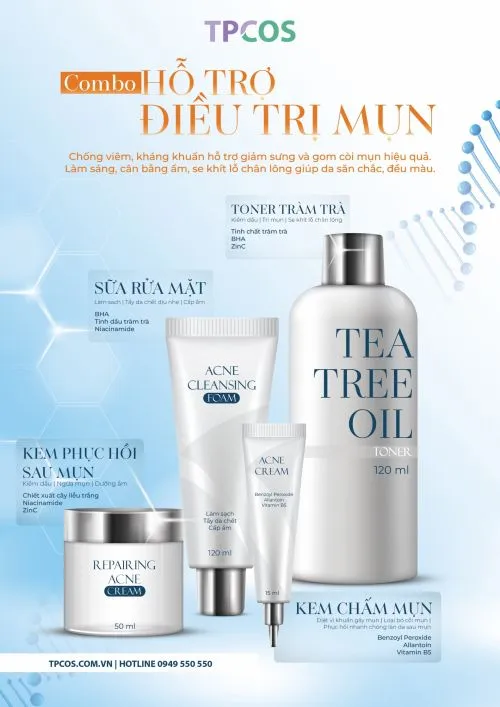 GIA CÔNG BỘ SẢN PHẨM TRỊ MỤN